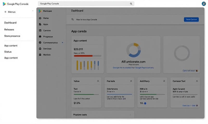 Google Play Console 儀表板概覽