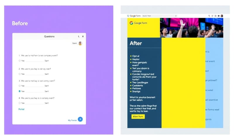 從預設（左）到客製化（右）的視覺差異