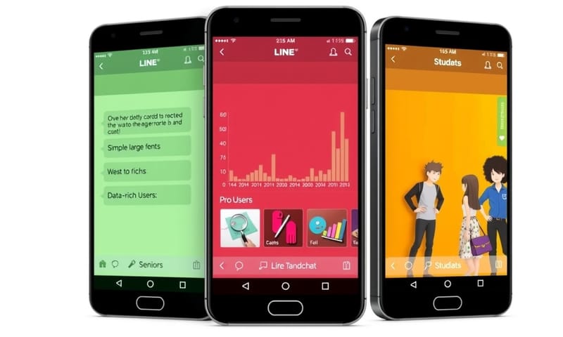 針對不同客群的圖文選單設計