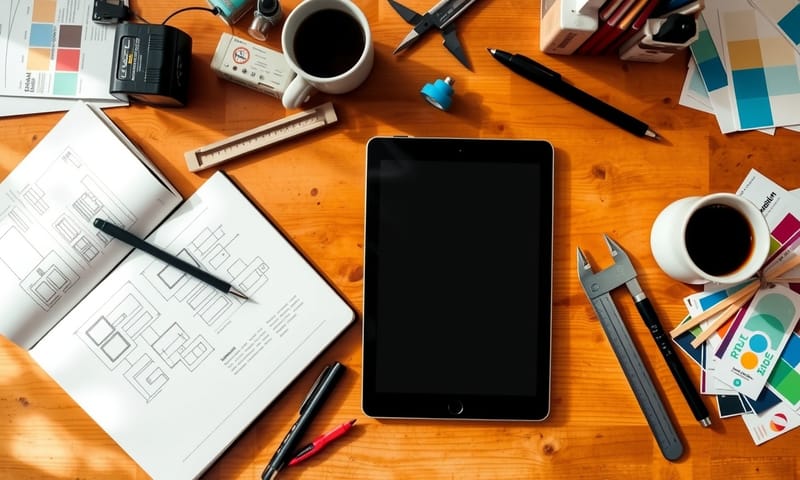 選擇工具，就像在工作台上挑選合適的器具。