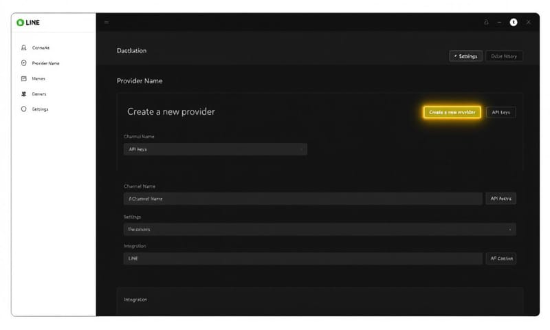 LINE Developers Console 主控台概覽