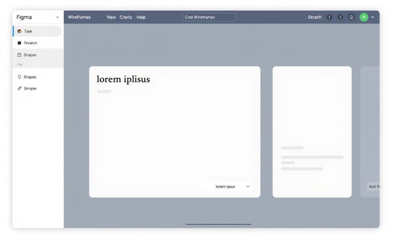 用 Figma 畫出簡單線框圖