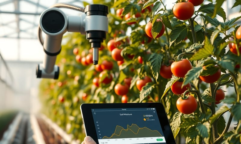 智慧農業感測器與數據監控