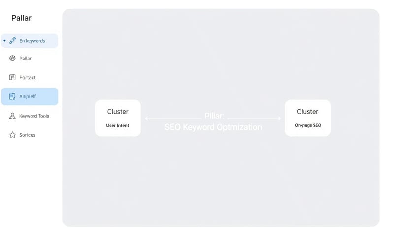 主題叢集的結構示意