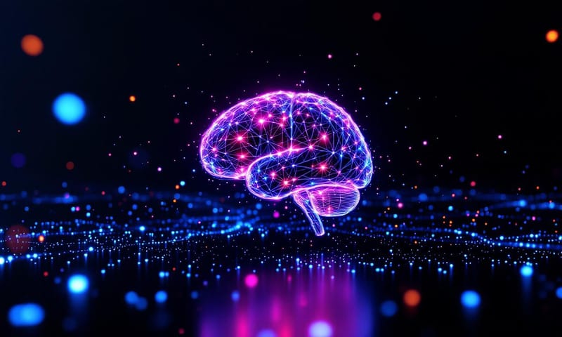 物聯網的核心概念：從數據流到智慧洞察的過程。