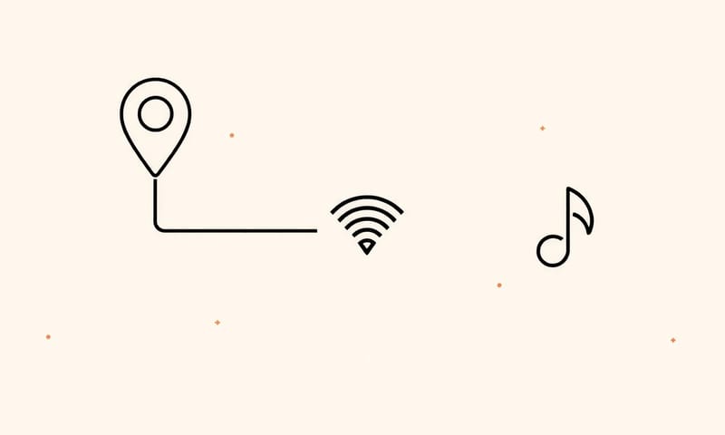 IFTTT 的「如果...就...」自動化概念示意