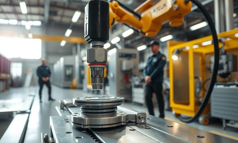 工廠導入自動化手臂的實際場景