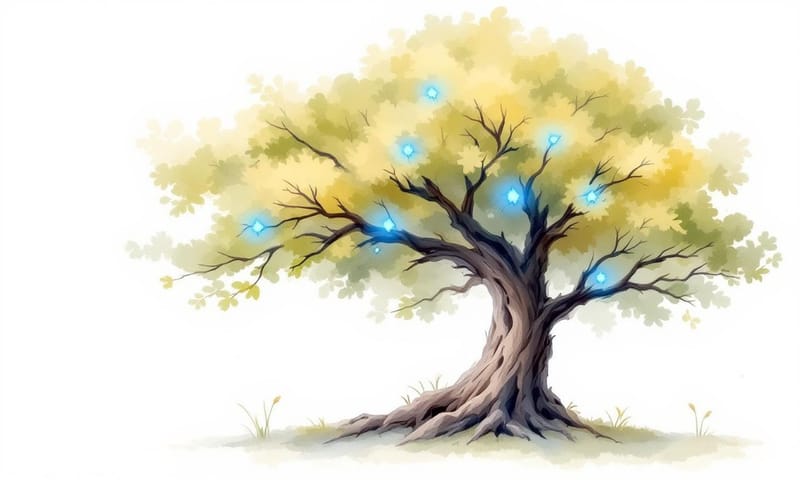 Widget Tree 重建示意圖：只有需要改變的部分會刷新