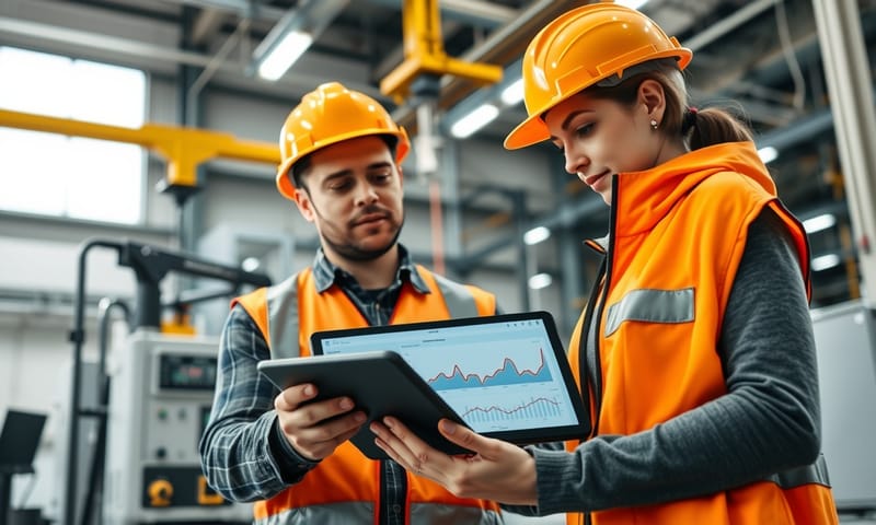 在工廠現場透過數據進行決策