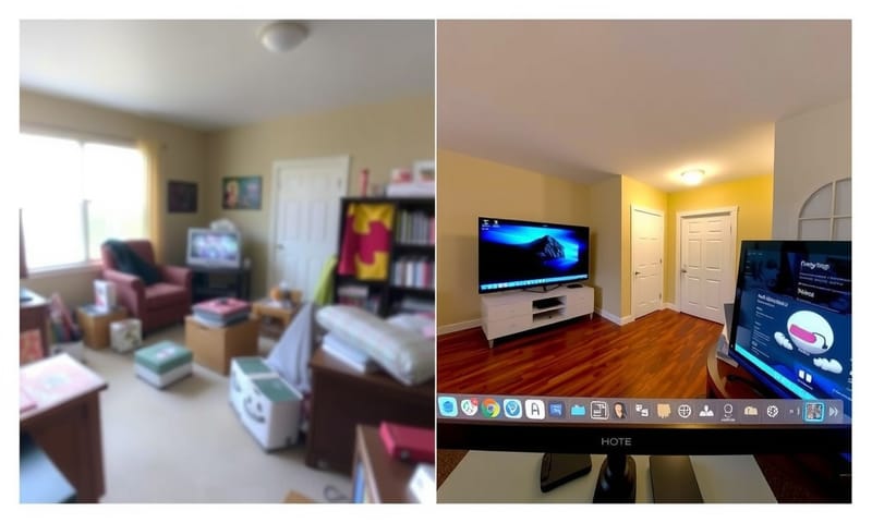 傳統房源照片與 3D 虛擬導覽的體驗對比