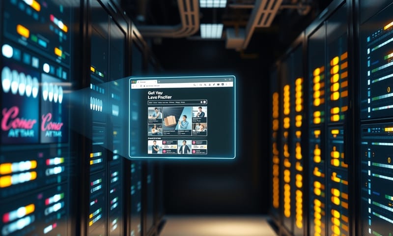 Server-Side Rendering (SSR) 的概念：在伺服器端直接生成完整的 HTML 頁面。