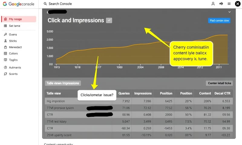 GSC 成效報表中的數據交叉分析