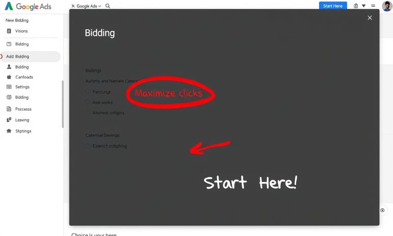 剛開始，先別想太多，從「最大化點擊」開始收集數據就對了。