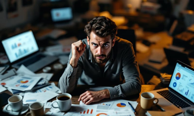 剛開始找行銷公司時的混亂心情寫照