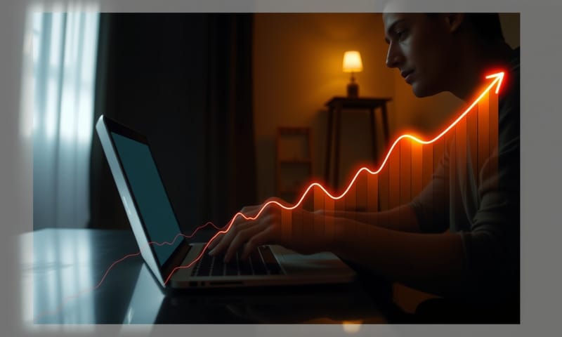 持續努力最終帶來成果的意象