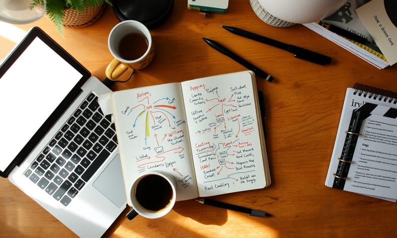 寫作的真實樣貌，往往是混亂中找尋靈感的過程