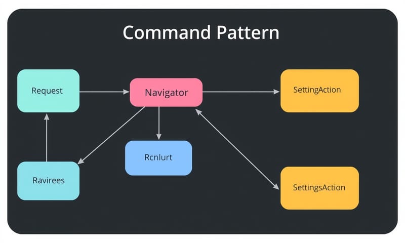 指令模式 (Command Pattern) 的運作流程
